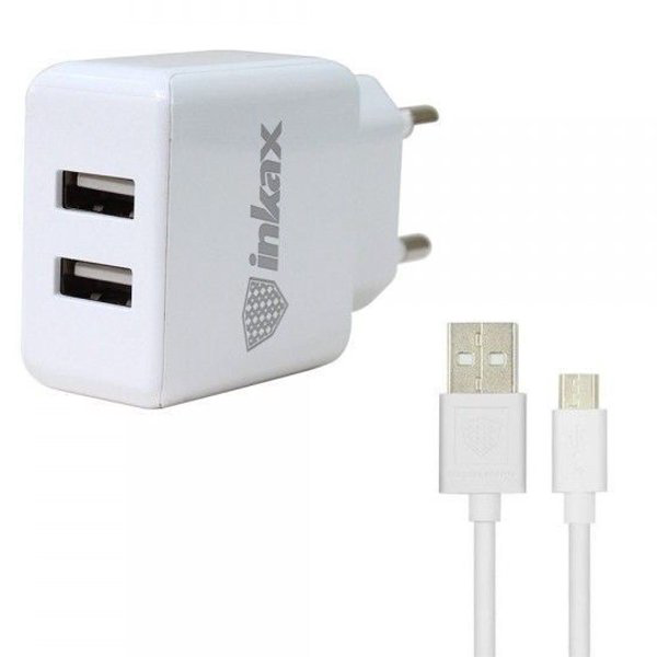 Зарядное устройство Inkax СD-01-IP белое
