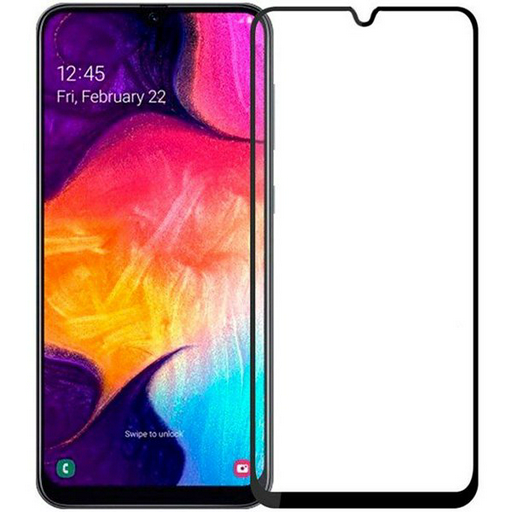 Стекло защитное A-Case на Samsung Galaxy A20