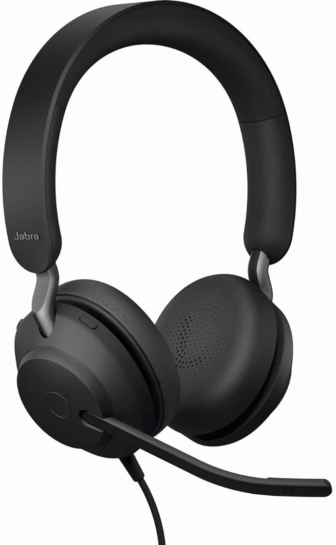 Наушники Jabra Evolve2 40 SE USB-C MS Stereo черный купить,73521