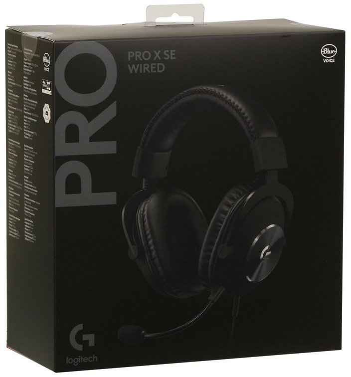 Наушники Logitech G Pro X SE черный