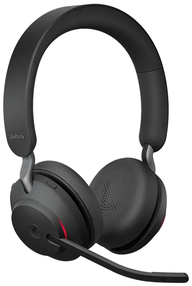 Наушники Jabra Evolve2 65 Link380c MS Stereo Stand черный
