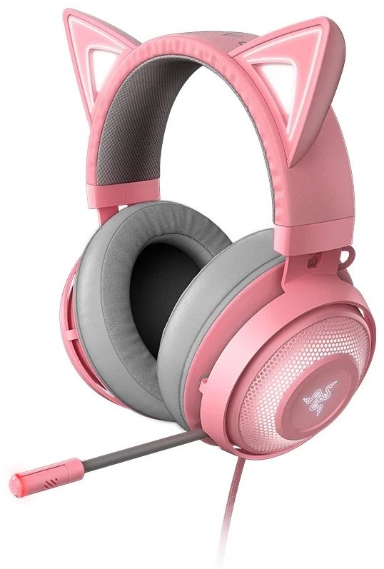 Наушники Razer Kraken Kitty Edition Quartz розовый