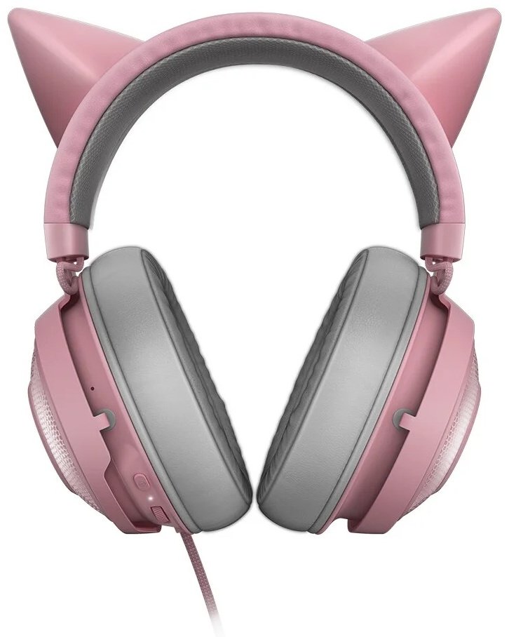 Наушники Razer Kraken Kitty Edition Quartz розовый