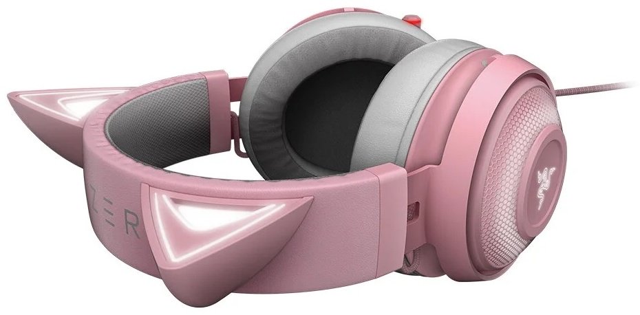 Наушники Razer Kraken Kitty Edition Quartz розовый купить,NaN