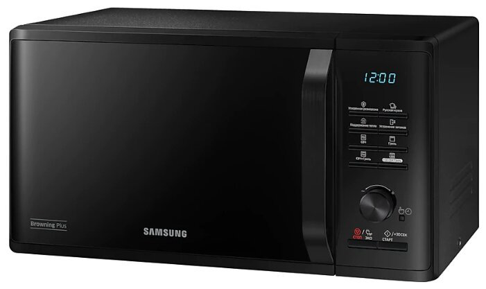 Микроволновая печь Samsung MG23K3515AK черная купить,NaN
