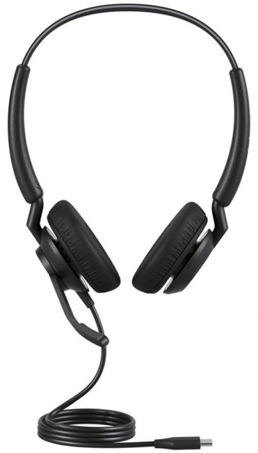Наушники Jabra Engage 40 Inline Link USB-C UC Stereo, 4099-413-299 черный купить,NaN