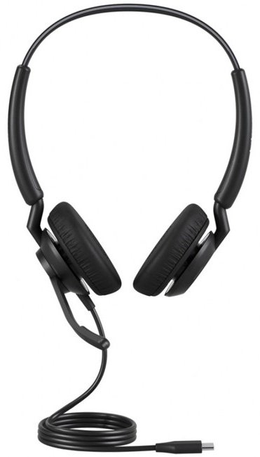 Наушники Jabra Engage 40 Inline Link USB-C UC Stereo, 4099-413-299 черный купить,NaN