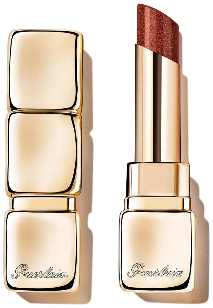 Guerlain KissKiss Bee Glow Pearly бальзам оттеночный для губ 878 Жемчужный георгин