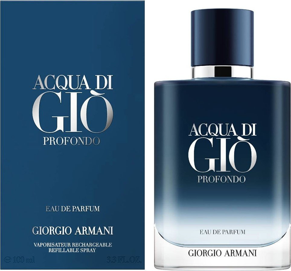 Giorgio Armani Acqua Di Giò Profondo Refillable парфюмерная вода EDP 100 мл, для мужчин купить,74900