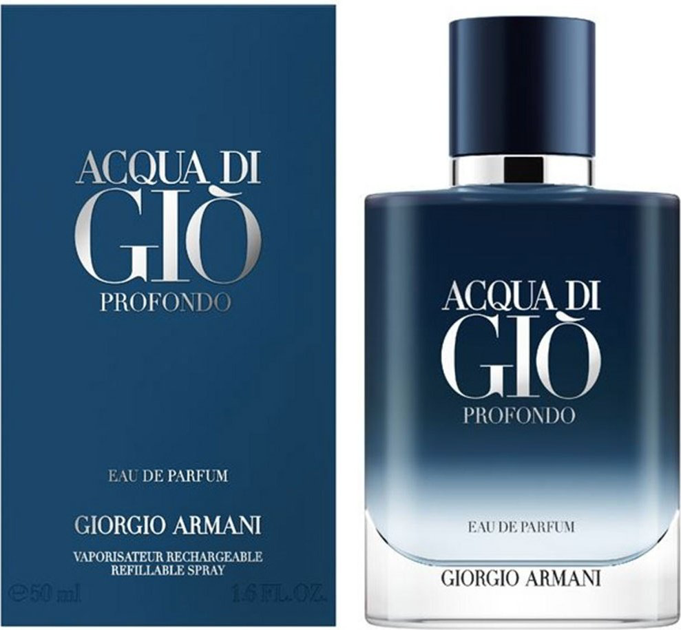 Giorgio Armani Acqua Di Giò Profondo Refillable парфюмерная вода EDP 50 мл, для мужчин купить,38990