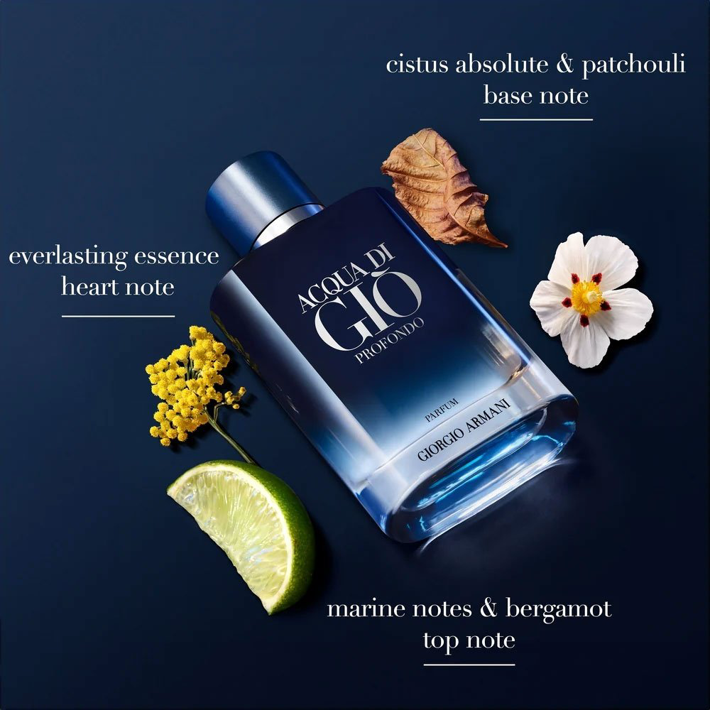 Giorgio Armani Acqua Di Giò Profondo Refillable парфюмерная вода EDP 50 мл, для мужчин купить,38990