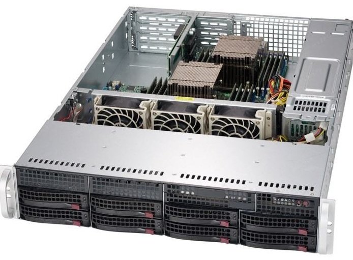 Корпус Supermicro CSE-825TQC-R802LPB