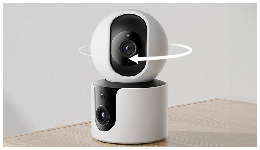 Xiaomi камера видеонаблюдения C300 Dual, 3 расширение 2304x1296 купить,NaN
