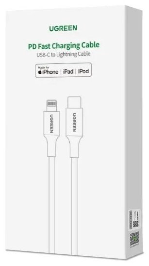 Кабель Ugreen USB Type-C - 8 pin 2 м 60749 купить,NaN