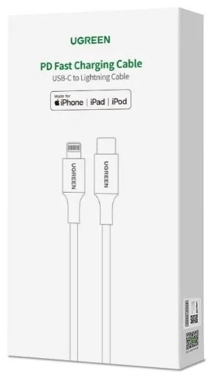Кабель Ugreen USB Type-C - 8 pin 2 м 60749