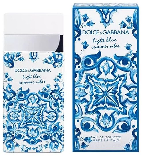 DOLCE&amp;GABBANA Light Blue Summer Vibes туалетная вода EDT 100 мл, для женщин купить,83790