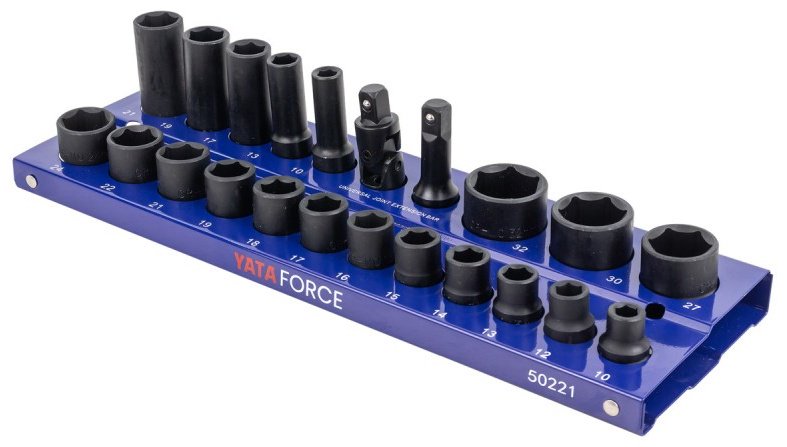 YATAFORCE набор торцевых головок 1/2 YF-50221MPB 22 шт купить,NaN