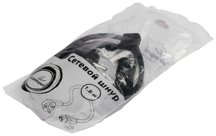 Кабель Cablexpert CEE 7/7 - C13 1.8 м PC-186 купить,0
