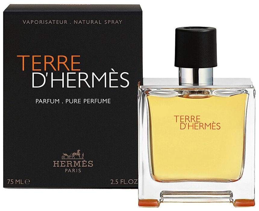 Hermes Terre D'Hermes духи PARFUM 75 мл, для мужчин купить,53490