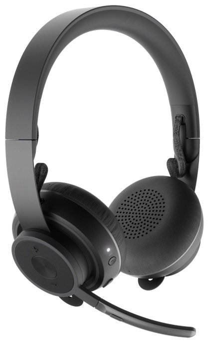 Наушники Logitech Zone Wireless Plus черный купить,NaN