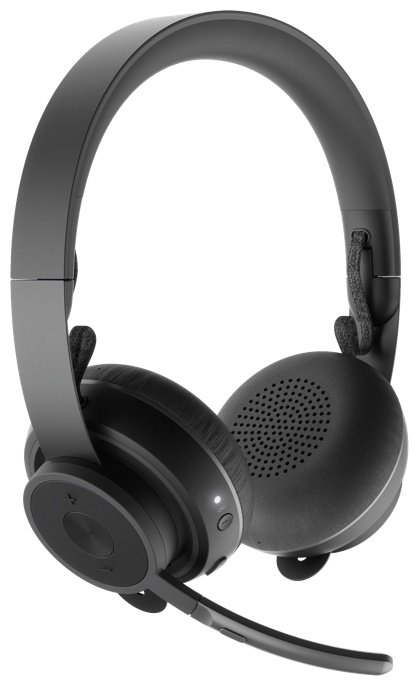 Наушники Logitech Zone Wireless Plus черный купить,NaN