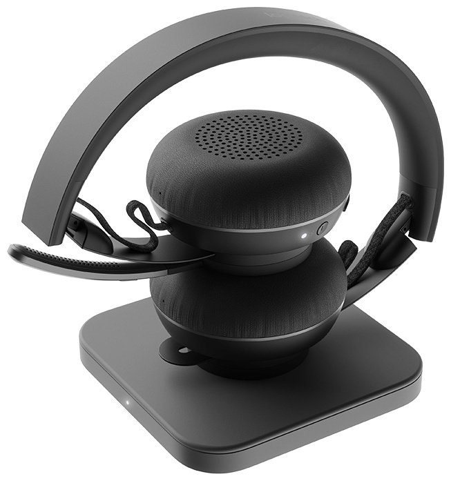Наушники Logitech Zone Wireless Plus черный купить,NaN
