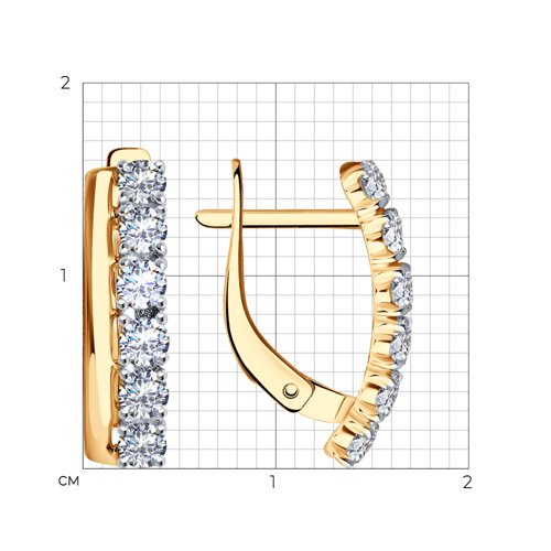 Серьги Sokolov 027146 2,41гр. купить,0