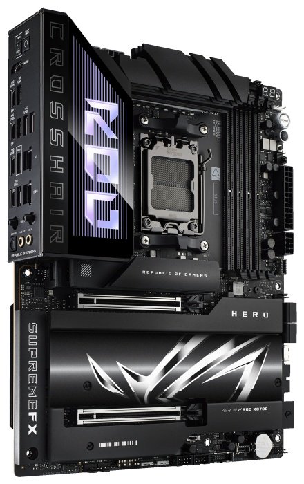 Материнская плата ASUS ROG CROSSHAIR X870E HERO - ForteMarket Материнская плата ASUS ROG CROSSHAIR X870E HERO купить,0