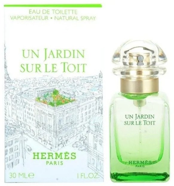 Hermes Un Jardin sur le Toit туалетная вода EDT 30 мл, унисекс купить,61330