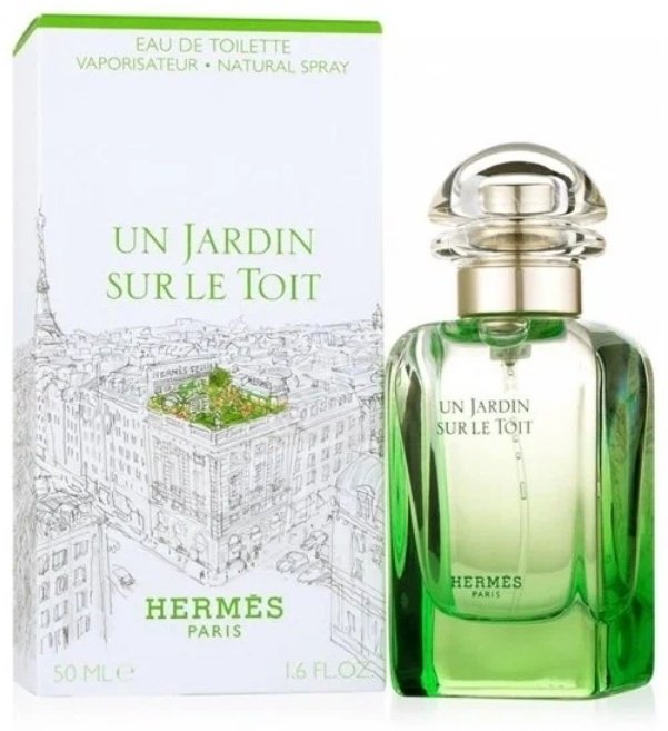Hermes Un Jardin sur le Toit туалетная вода EDT 50 мл, унисекс купить,38790