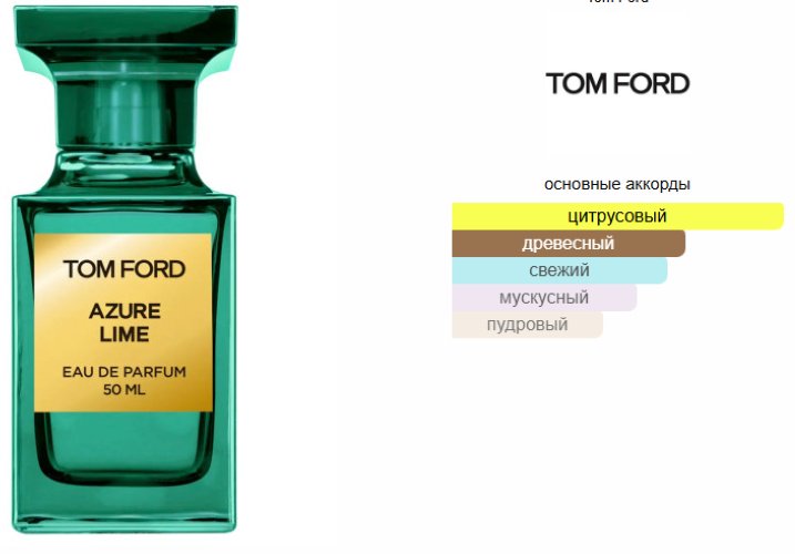 TOM FORD Azure Lime парфюмерная вода EDP 50 мл, унисекс купить,189300