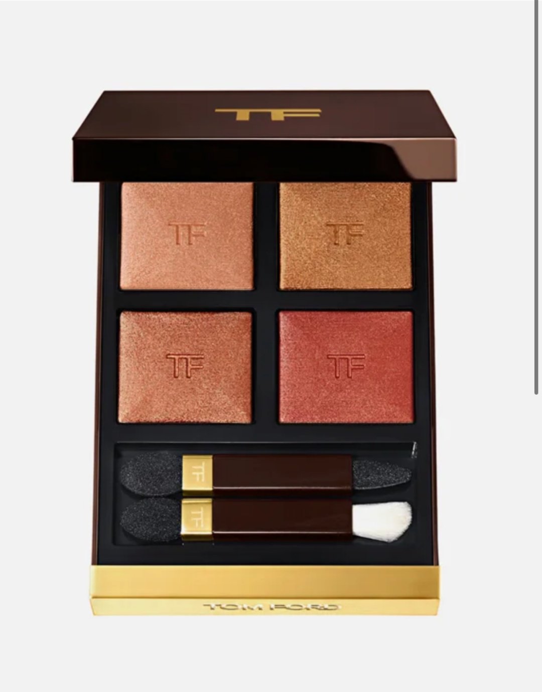 TOM FORD тени прессованные eye color quad Peach dawn