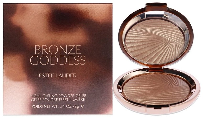 Пудра Estee Lauder Bronze Goddess Highlighting рассыпчатая 01 Heat Wave бежевый купить,0