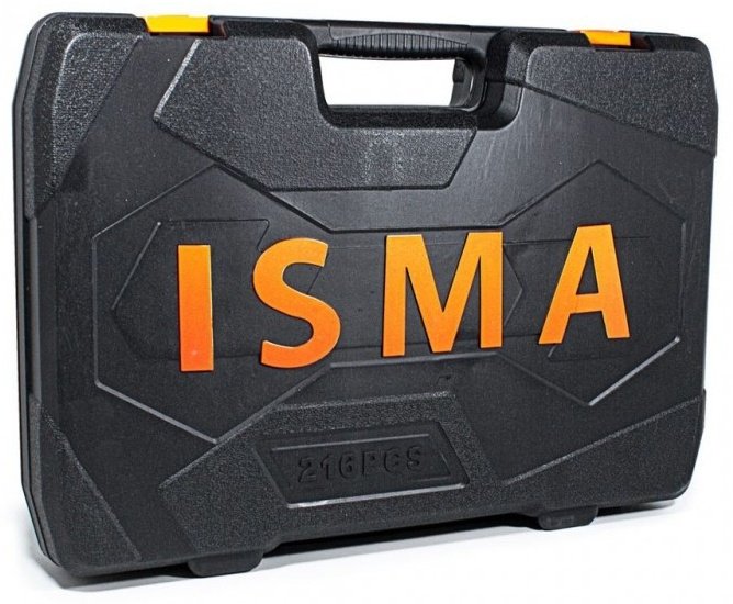Набор инструментов автомобильный 216 в 1 ISMA 38841 купить,0