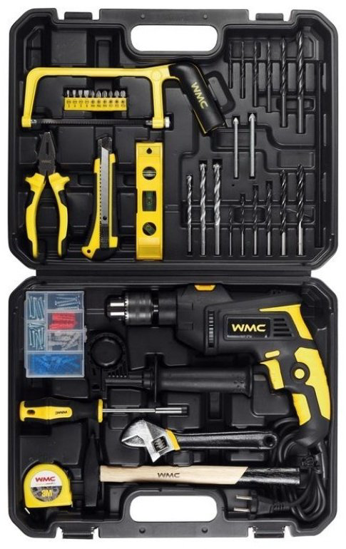 Набор строительный 96 в 1 WMC TOOLS 1096 купить,26520