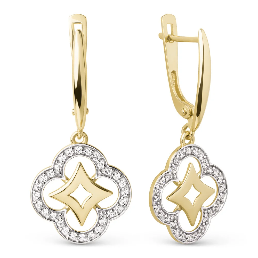 Серьги Dinastia 028792-4102 2,93гр купить,234400
