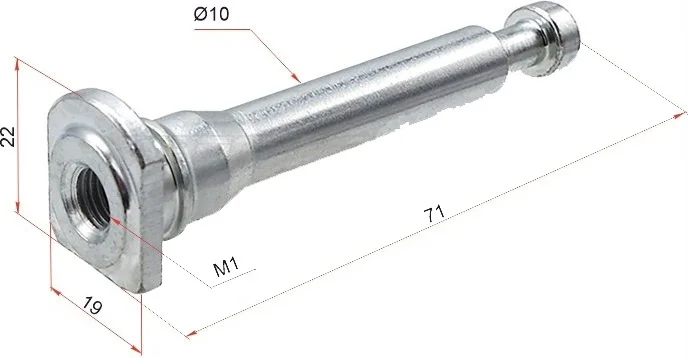 Направляющая втулка тормозного суппорта SAT ST-41133-JE00A серый - ForteMarket Направляющая втулка тормозного суппорта SAT ST-41133-JE00A серый купить,1265
