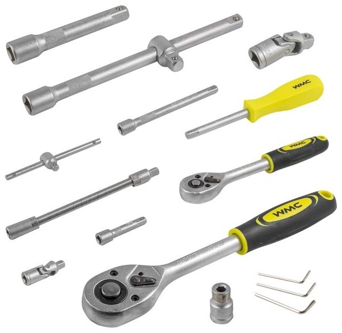 Набор универсальный 94 в 1 WMC TOOLS 4941-5 купить,NaN