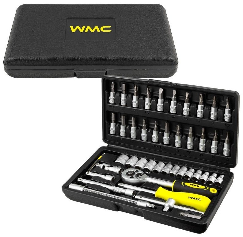 Набор универсальный 46 в 1 WMC TOOLS WMC 2462-5 купить,0