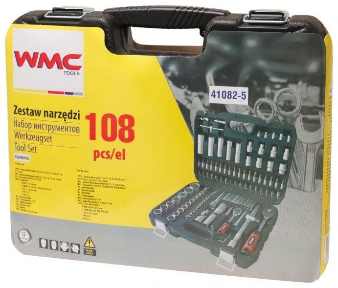WMC TOOLS 41082-5 108 предметов купить,0