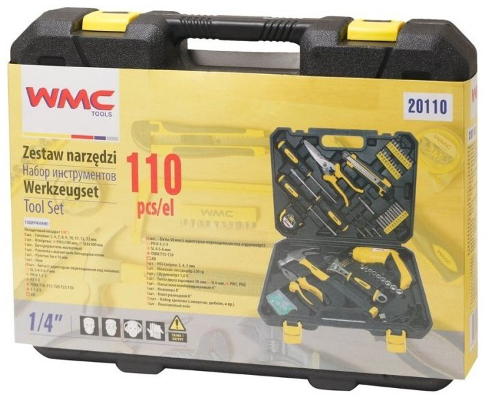 Набор универсальный 110 в 1 WMC TOOLS 20110 купить,24964