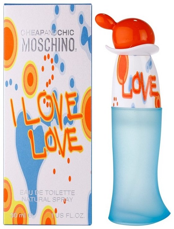 MOSCHINO I Love Love туалетная вода EDT 30 мл, для женщин купить,31600