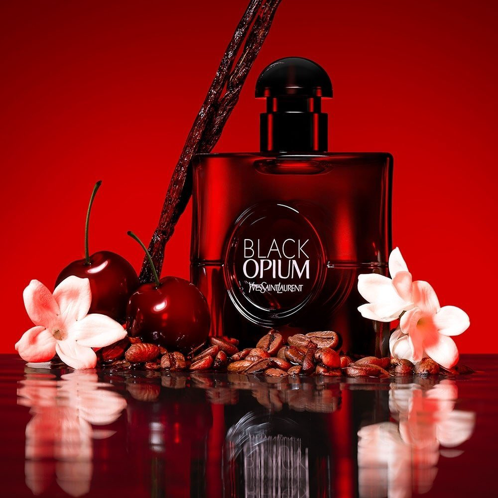 Yves Saint Laurent Black Opium Over Red парфюмерная вода EDP 90 мл, для женщин купить,97690