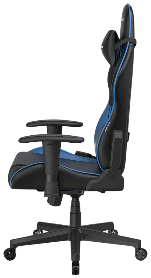 Игровое кресло DXRacer Prince GC/LPF24LTC/NB, черный, синий купить,95590