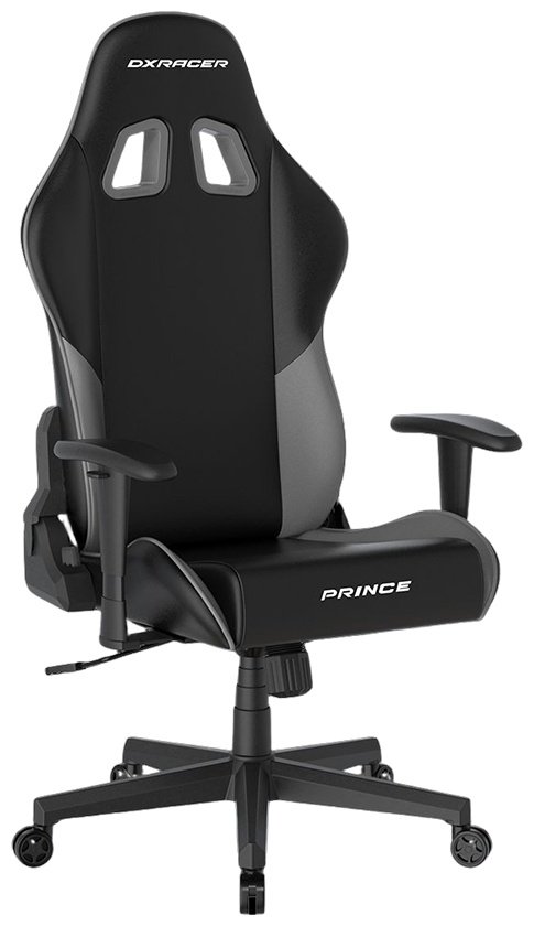 Игровое кресло DXRacer GC/LPF24LTC/NG, черный, серый