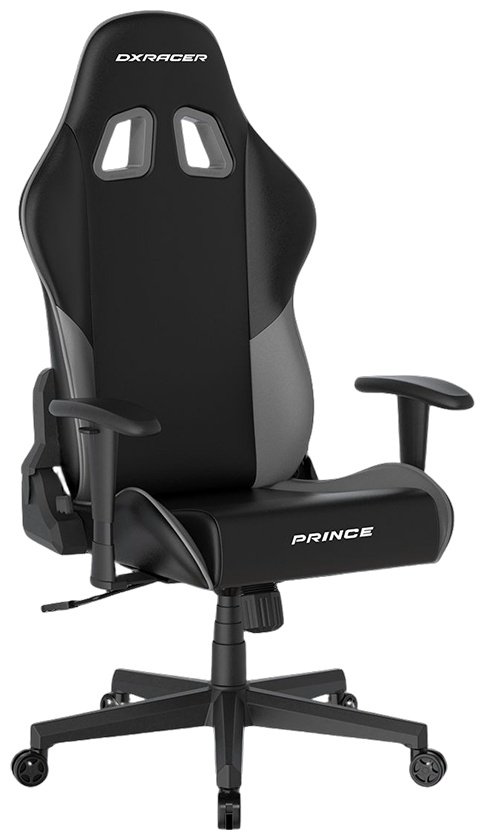 Игровое кресло DXRacer GC/LPF24LTC/NG, черный, серый
