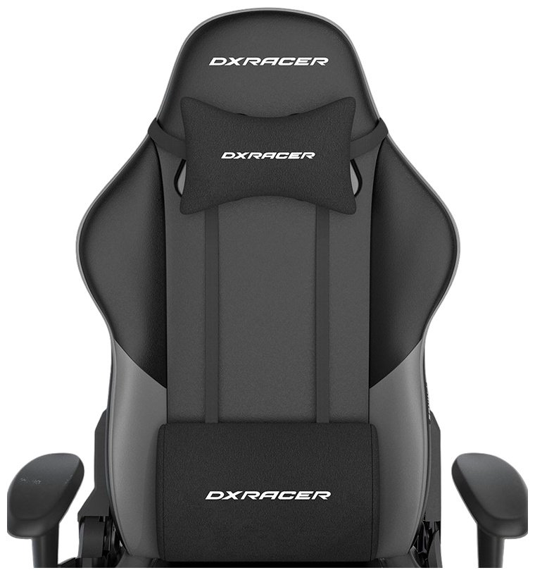 Игровое кресло DXRacer GC/LPF24LTC/NG, черный, серый купить,NaN