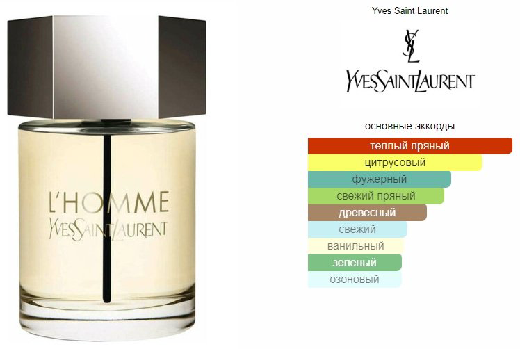 Yves Saint Laurent L'Homme туалетная вода EDT 100 мл, для мужчин - ForteMarket Yves Saint Laurent L'Homme туалетная вода EDT 100 мл, для мужчин купить,46690