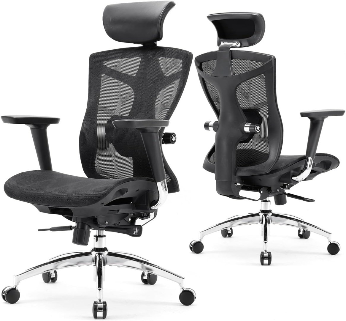 Офисное кресло Sihoo C100-B101, черный