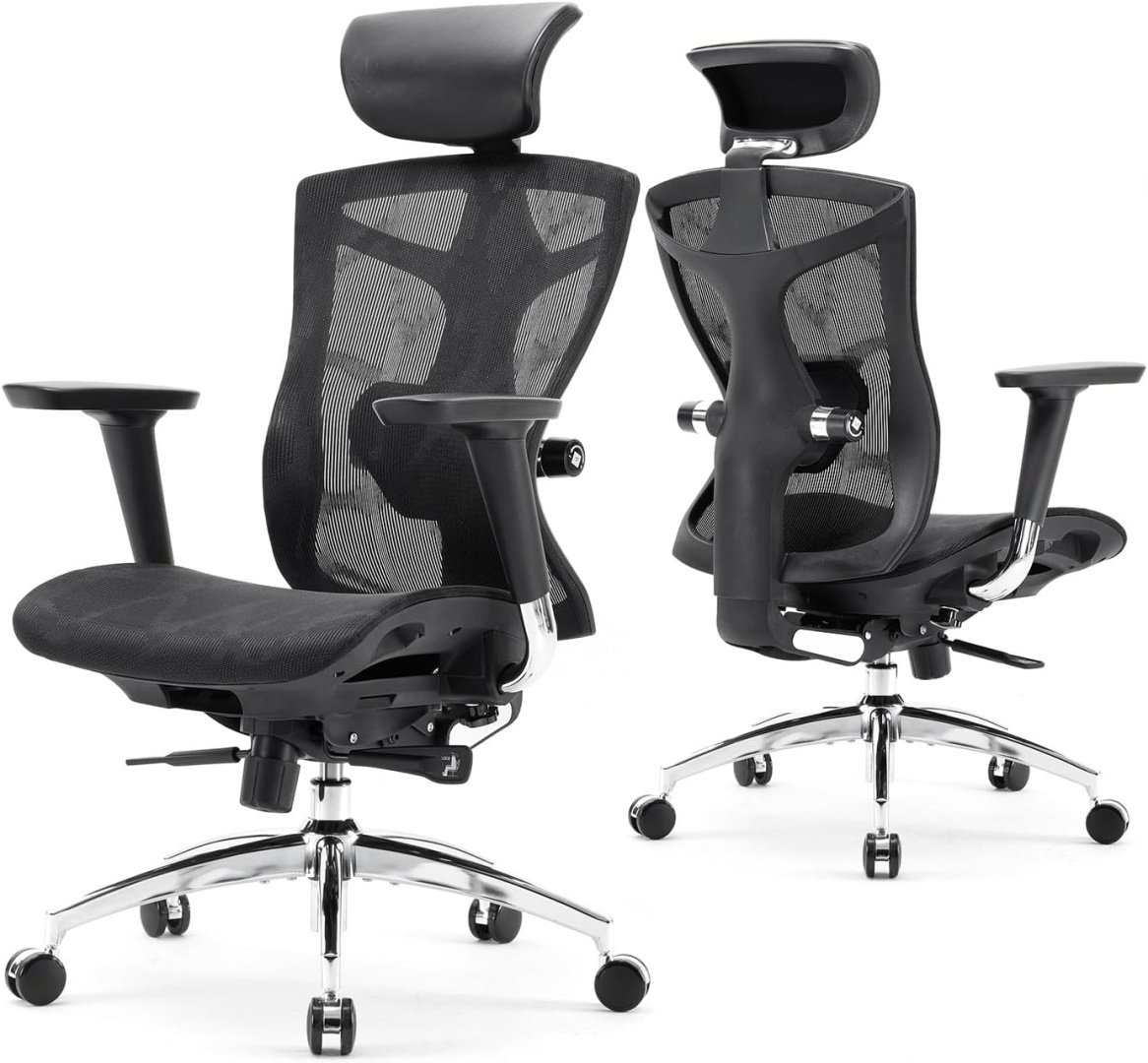 Офисное кресло Sihoo C100-B101, черный купить,NaN